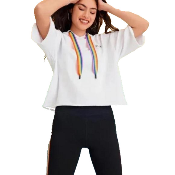 Dkny Tops - DKNY Sport Hoodie Rainbow